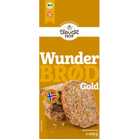 Bauckhof - Wunderbrød Oro libre de gluten Bio - 600g