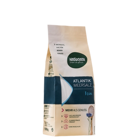 Naturata - Atlántico Sal marina fina - 500g