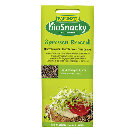 A. Uccello bioSnacky Germogli di Broccoli - 30g