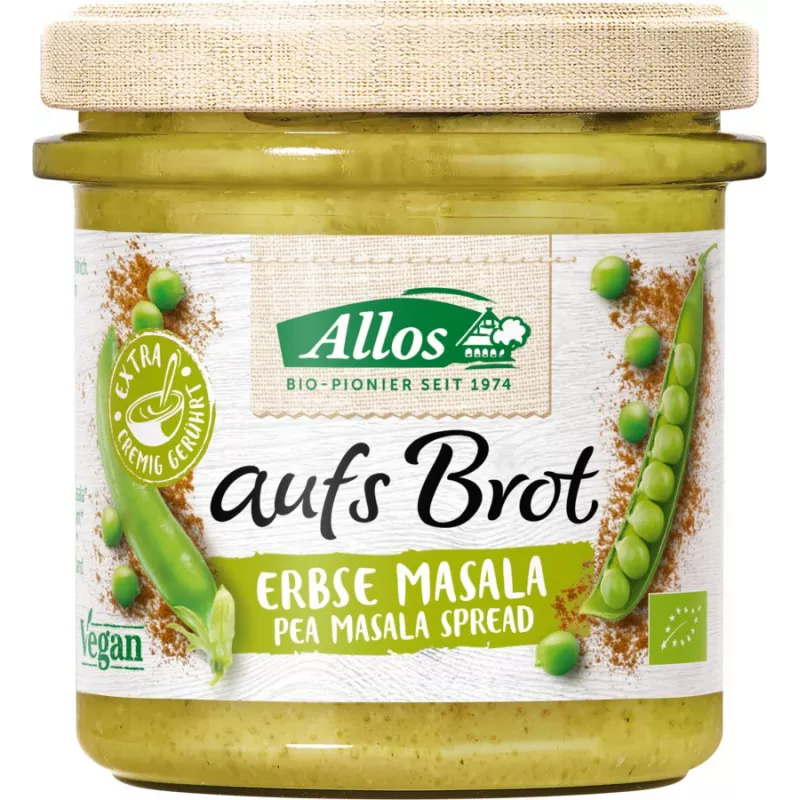 Allos - aufs Brot Erb Masala - 140g | Miraherba Bio Lebensmittel