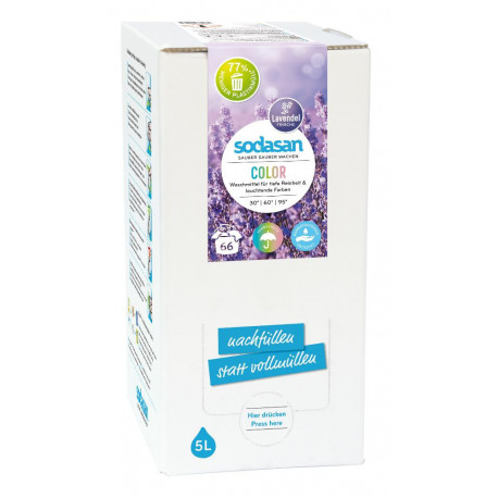 Sodasan Color Laundry Liquid Lavender | Miraherba Eco-Budget