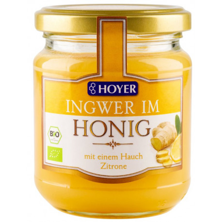 HOYER - ginger in the honey - 250g | Miraherba organic honey