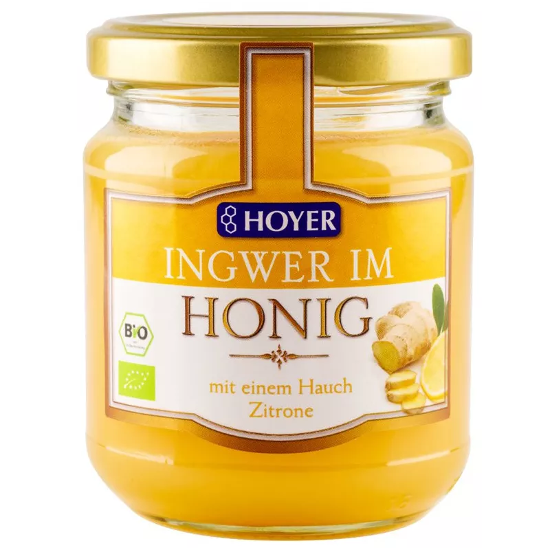 HOYER - Zenzero al Miele 250g | Miraherba Miele Biologico