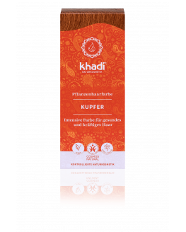 Khadi - Couleur de cheveux à base de plantes Cuivre - 100g