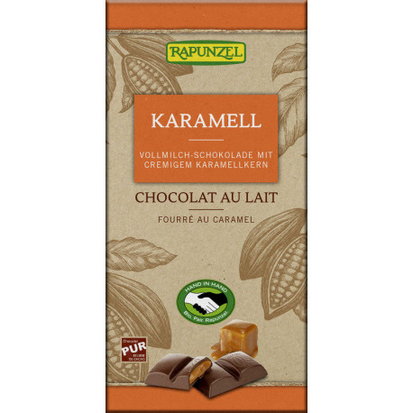 Rapunzel - Cioccolato al Latte con Karamellfüllung | Miraherba