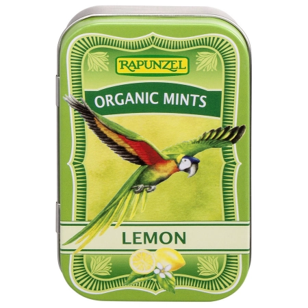 Rapunzel - Organic Mentas Caramelos de Limón - 50 g | Miraherba