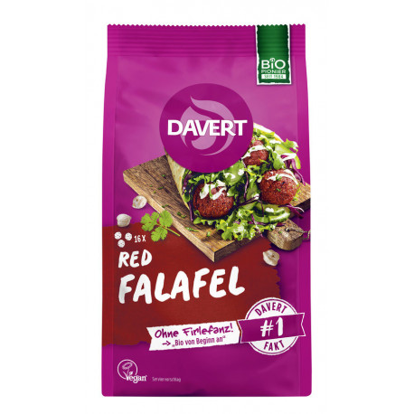 Davert - Falafel rojo - 170g | Comida ecológica Miraherba