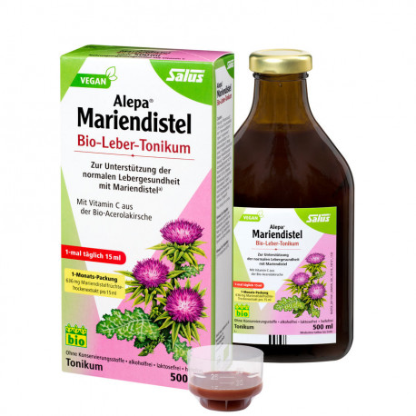 Salus - Alepa® Mariendistel Bio-Leber-Tonikum - 500ml | Miraherba