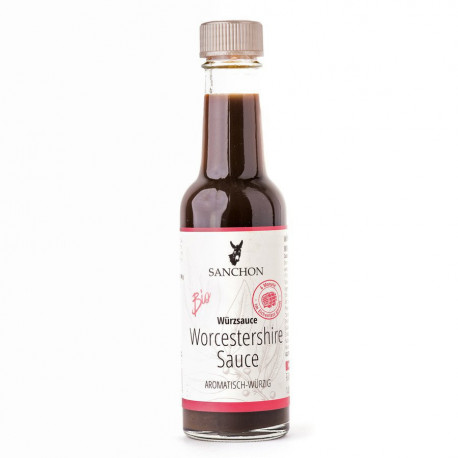 Sanchon - Worcestershire Sauce - 140ml | Miraherba Bio Lebensmittel