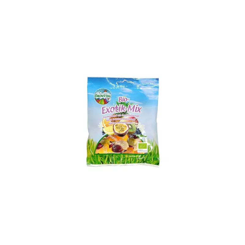 Ökovital - Organic Exotic Mix - 80 g | Miraherba Organic Sweets