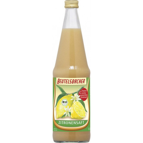BEUTELSBACHER - Zitronensaft - 0,7l | Miraherba Bio Lebensmittel