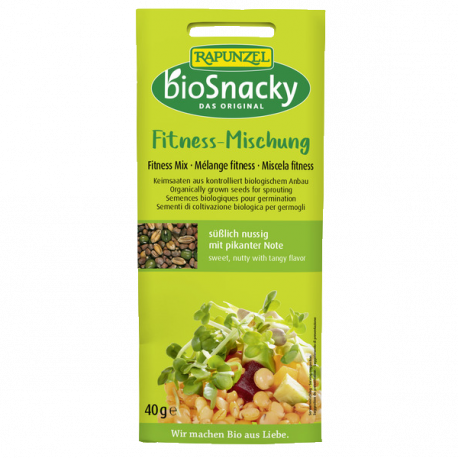A. Uccello bioSnacky Fitness-Miscela - 40g