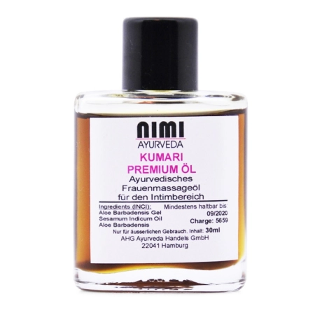 Nimi - Aceite de Kumari - 30ml| Aceites de masaje Miraherba Ayurveda