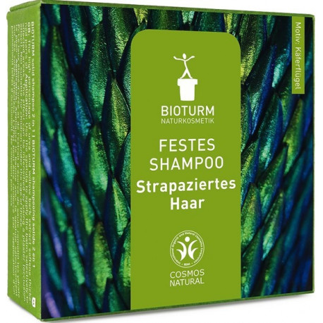 Bioturm - Festes Shampoo Strapaziertes Haar - 100g  Miraherba Kosmetik