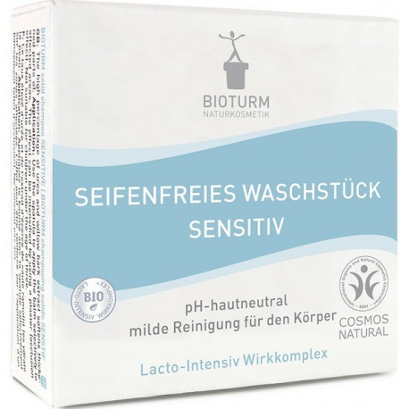 Bioturm - Seifenfreies Waschstück sensitiv - 100g