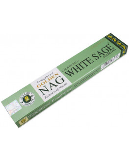 Vijayshree - Incense Sticks Golden NAG Californian White Sage - 15g