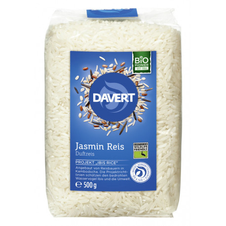 Davert - Jasmin Reis - 500g | Miraherba Bio Lebensmittel