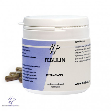 Holisan - Febulin - 60 cápsulas | Miraherba Ayurveda