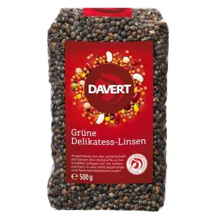 Davert Verde Delikatess-Lentes - 500g | Miraherba Bio Legumbres