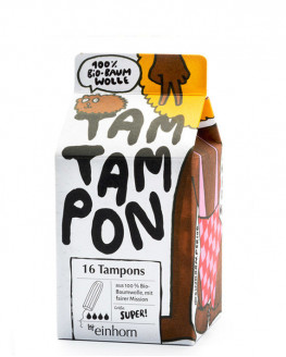 la licorne TamTampons Super - 16 Pièces | Miraherba Menstruation
