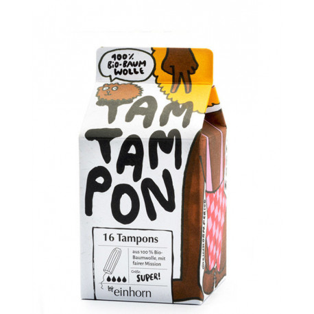 la licorne TamTampons Super - 16 Pièces | Miraherba Menstruation