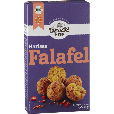 Bauckhof - Harissa Falafel gluten-free-organic - 160g