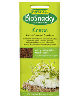 Rapunzel - bioSnacky Cress Sprout Seeds - 40g | Miraherba organic food