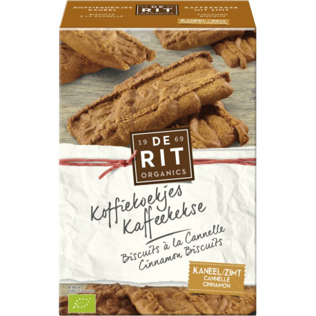 De Rit - coffee biscuits - 165g | Miraherba organic biscuits
