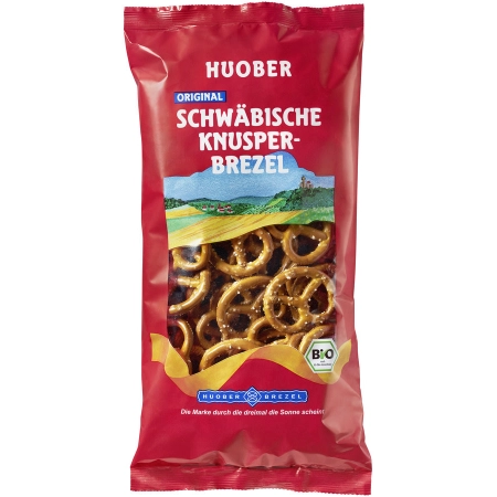 Huober - Svevo Knusperbrezel - 175g | Miraherba Bio Knabberzeug