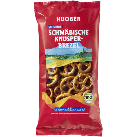 Huober - Swabian crunchy pretzel 175g | Miraherba organic snacks