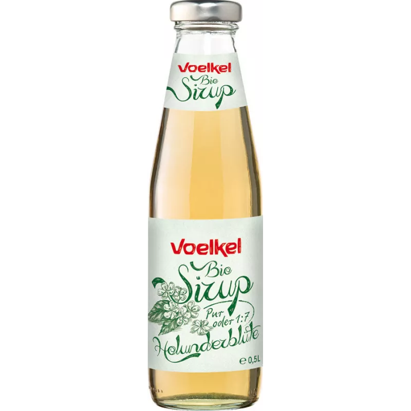 Voelkel - BioSirup fleur de sureau - 0,5 l