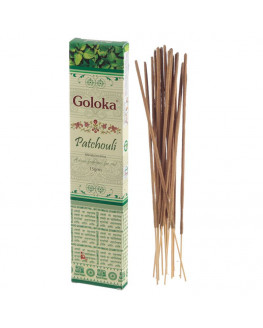 Goloka - Bâtons d'Encens Patchouli - 15g | Fumer Miraherba