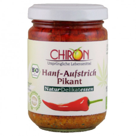 Chiron - Hanfaufstrich Pikant - 135g | Miraherba Bio Lebensmittel