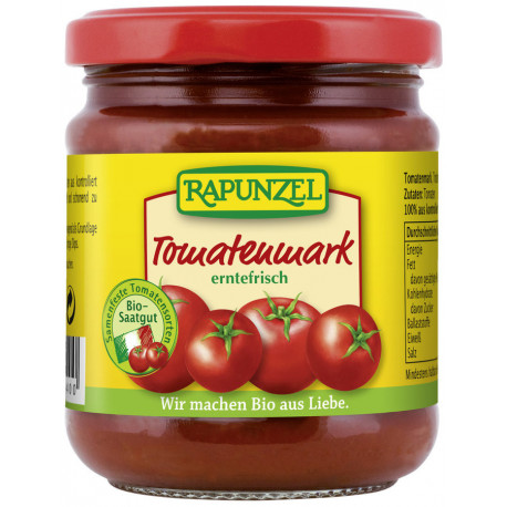 Rapunzel - Tomatenmark im Glas - 200g | Miraherba Bio Tomatenprodukte