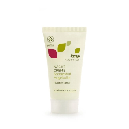 lenz, crema de noche, sombrero de sol wild rose - 50ml