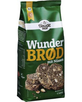 Bauckhof - Wunderbrød aux noix sans gluten bio - 600g