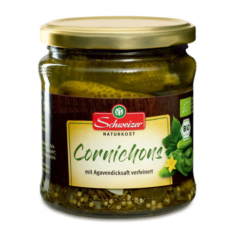 Svizzera - organico cetriolini, 330 g | Miraherba alimenti biologici