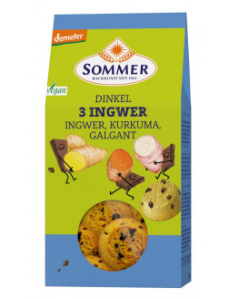 Été - Demeter épeautre 3 biscuits au gingembre -150g