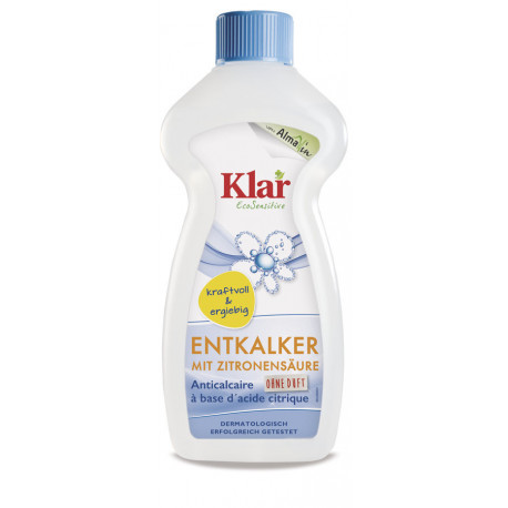 Klar -  Entkalker mit Zitronensäure - 500ml | Miraherba Öko Haushalt