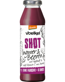 Voelkel - Shot Ingwer & Beeren - 0,28l | Miraherba Bio-Getränke