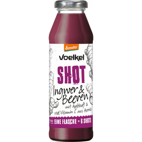 Voelkel - Shot ginger & berries - 0.28 l | Miraherba organic drinks