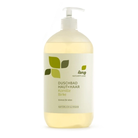 lenz - doccia pelle & capelli, camomilla, betulla - 950ml | Miraherba