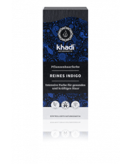 Khadi - Indigo puro negro frío - 100g