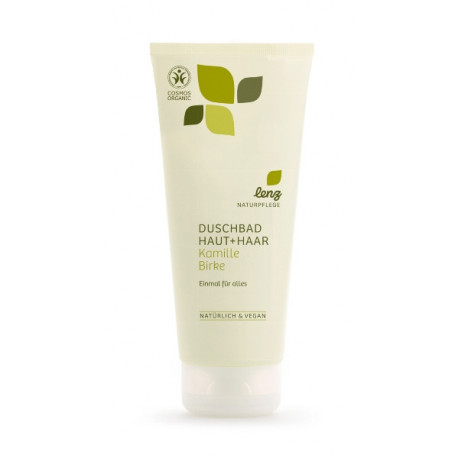 lenz - shower skin & hair-chamomile, birch - 200ml | Miraherba