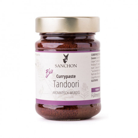 Sanchon - curry paste Tandoori - 190g | Miraherba organic food