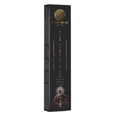 Fleur de Vie - Cinque bastoncini di incenso di riti tibetani - 15 g