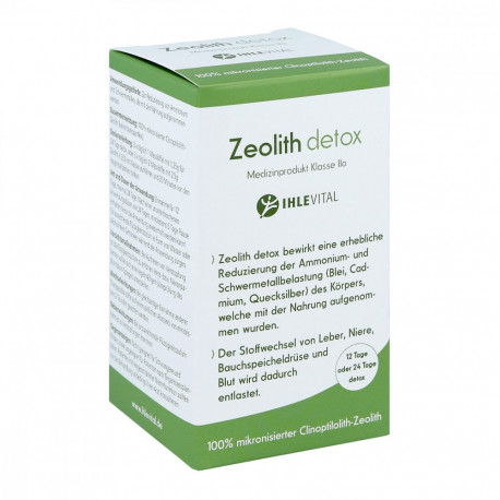 Ihlevital - Zeolite detox powder - 90g | Miraherba medical devices