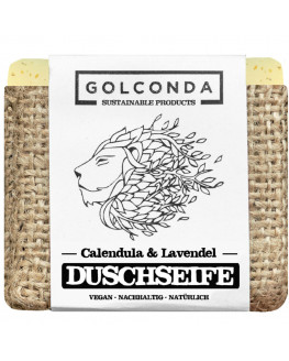 Golconda - Duschseife Calendula & Lavendel - 65g