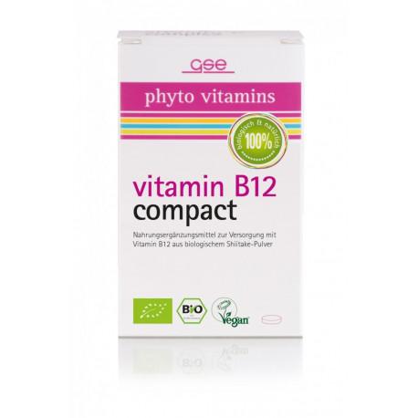 GSE - Vitamin B12 Compact (Bio) | Miraherba Nahrungsergänzungsmittel