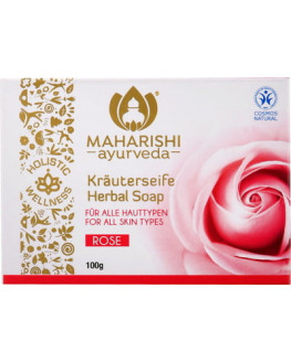 Maharishi Ayurveda - Jabón de rosas a base de hierbas - 100g